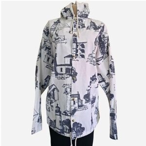 Vintage Michigan Rag Hooded Jacket Size L/XL Unisex